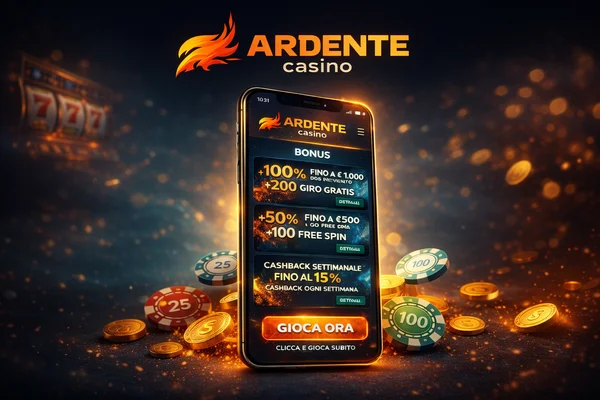 codice promozionale casino ardente